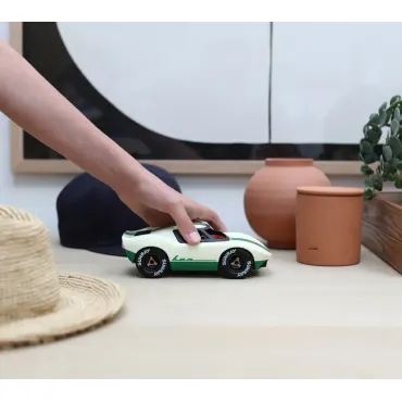 Voiture Ken Cline - Blanc/Vert