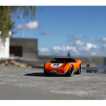 Voiture Ken Gibson - Orange