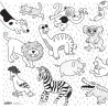 Animals - Coloriage pocket