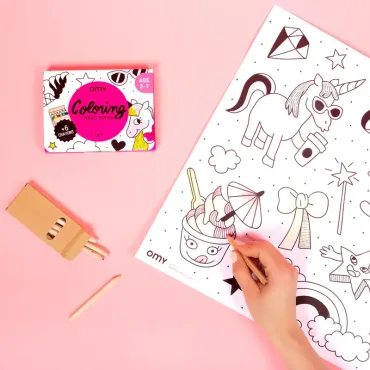 Lily - Coloriage pocket