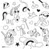 Lily - Coloriage pocket