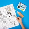 Mini atlas - Coloriage pocket