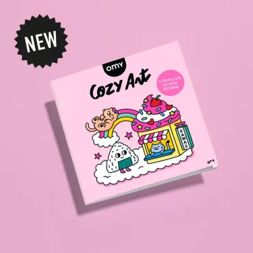 Cahier de coloriage Cozy -...