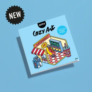 Cahier de coloriage Cozy -...
