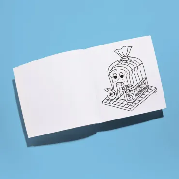 Cahier de coloriage Cozy - Supermarket