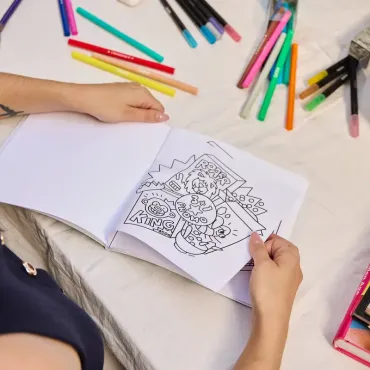 Cahier de coloriage Cozy - Supermarket