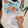 Cahier de coloriage Cozy - Supermarket