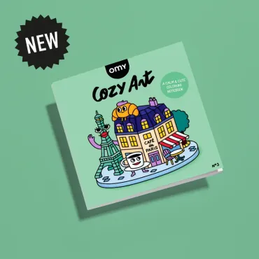 Cahier de coloriage Cozy -...