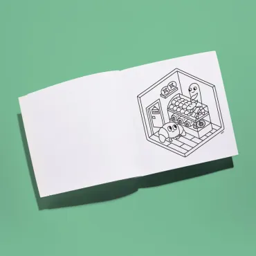 Cahier de coloriage Cozy - Paris