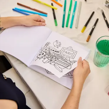 Cahier de coloriage Cozy - Paris