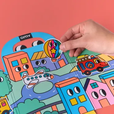 Montessori Stickers Kit - Vroom Vroom
