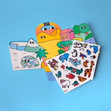 Montessori Stickers Kit - Animals