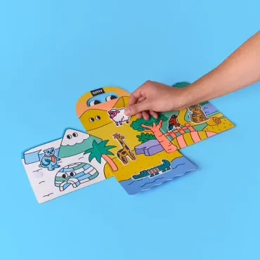 Montessori Stickers Kit - Animals