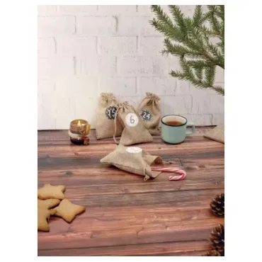 Kit Calendrier de l'Avent - 24 Sachets en jute