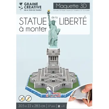 Puzzle 3D maquette - Statue...