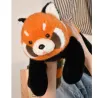 Peluche lestée panda roux Sierra - 32 cm