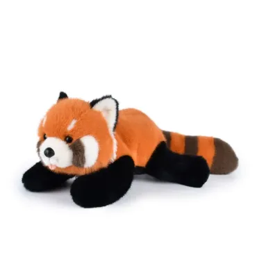 Peluche lestée panda roux Sierra - 32 cm