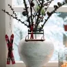 Décoration d'arbre de Noël - Téléski en métal et bois