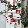 Décoration d'arbre de Noël - Tambour en feutre