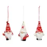 Décoration d'arbre de Noël - Lutin en tissu