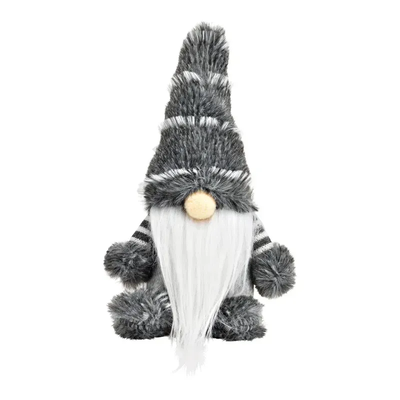 Lutin avec bonnet - Gris
