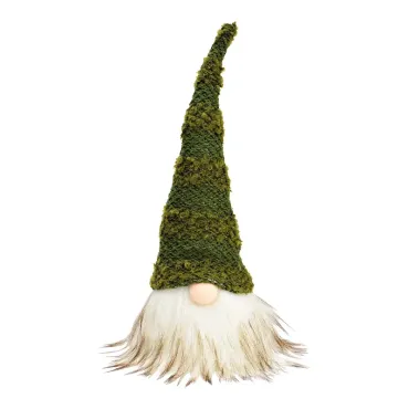 Lutin en textile vert