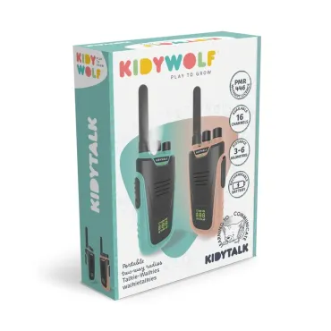 Kidytalk - Talkie-Walkie longue portées - Rose et Bleu