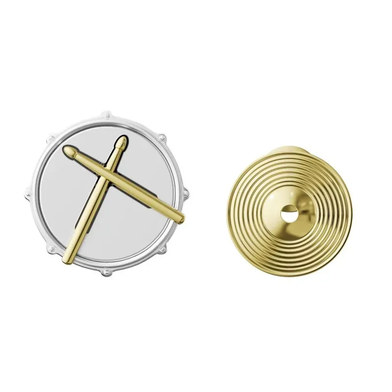 Set de 2 Pin's Batteur