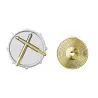 Set de 2 Pin's Batteur
