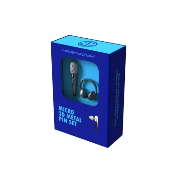 Set de 2 Pin's Pop Star