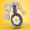 Porte-clés Brunch