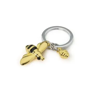 Porte-clés Abeille et son essaim