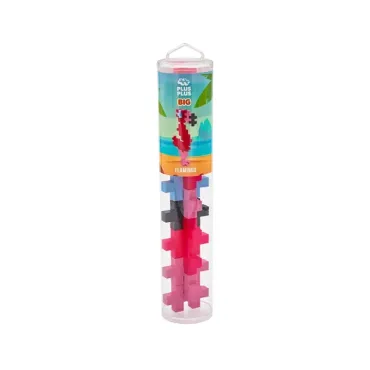 Tube BIG Flamant rose - 15 Pcs