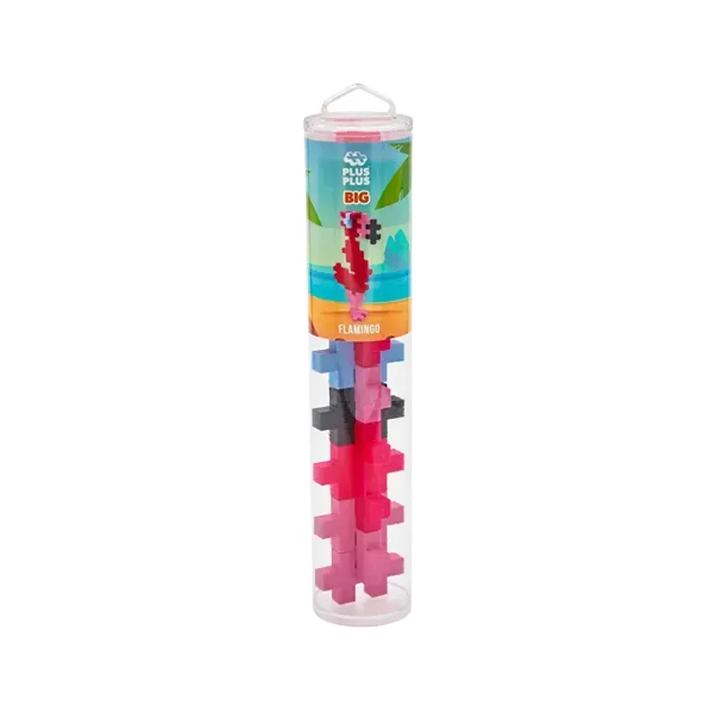 Tube BIG Flamant rose - 15 Pcs