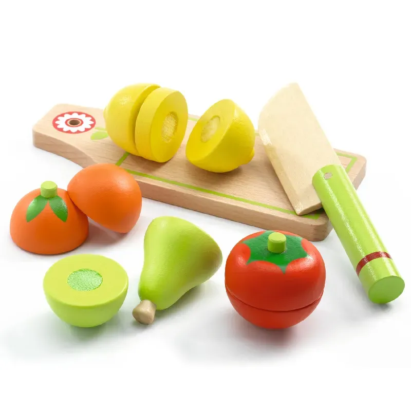 Légumes à couper en bois - Boutique