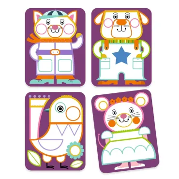 Peinture à la palette - Les Joufflus