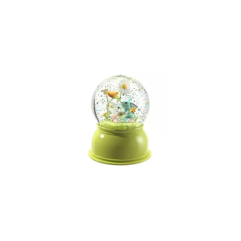 Veuilleuse boule de neige Lapin