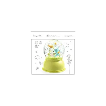 Veuilleuse boule de neige Lapin