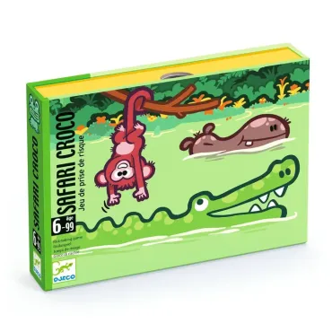 Jeu de cartes Safari croco