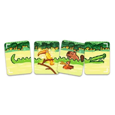 Jeu de cartes Safari croco