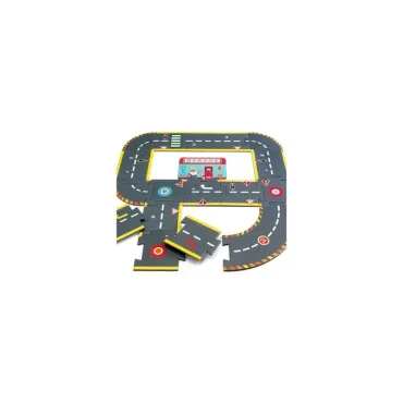 Puzzle géant circuit city - 26pcs