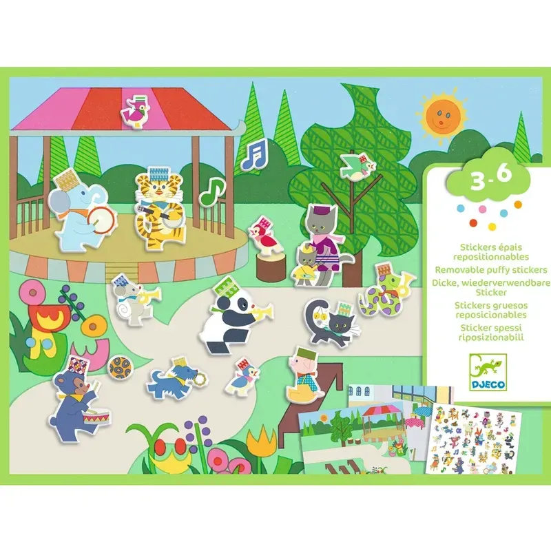 Stickers repositionnables Fanfare