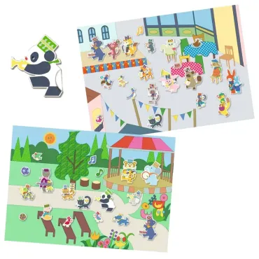 Stickers repositionnables Fanfare