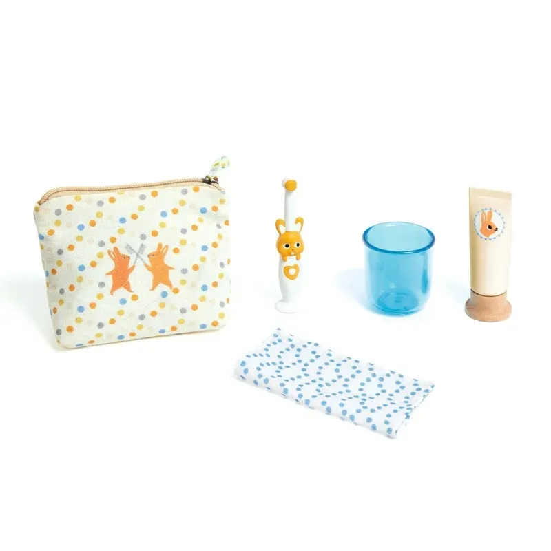 Trousse brosse à dents poupée - Poméa