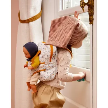 Sac à dos porte-poupée - Poméa
