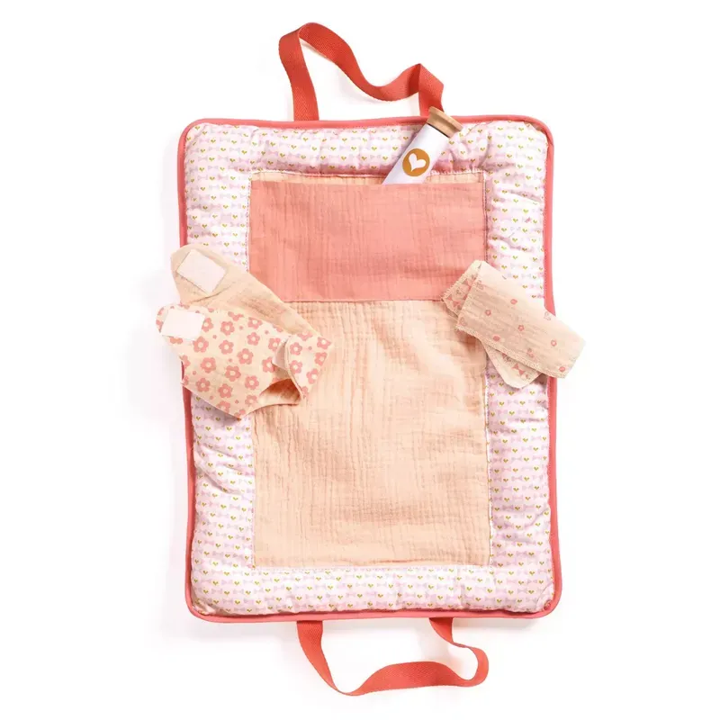 Sac à langer poupée Pink Peak - Poméa