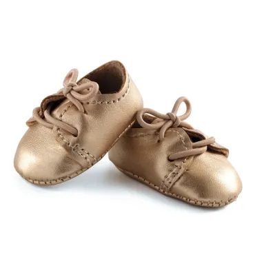 Chaussures doré poupée - Pomea