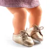Chaussures doré poupée - Pomea