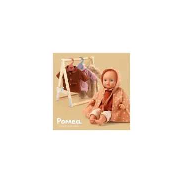Vêtement de poupée cape printemps - Pomea