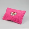 Pochette peluche - rose